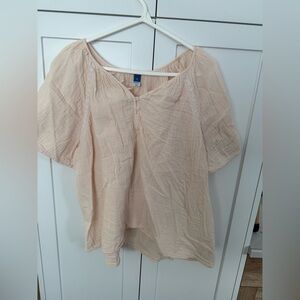 Old Navy Light Peach Top